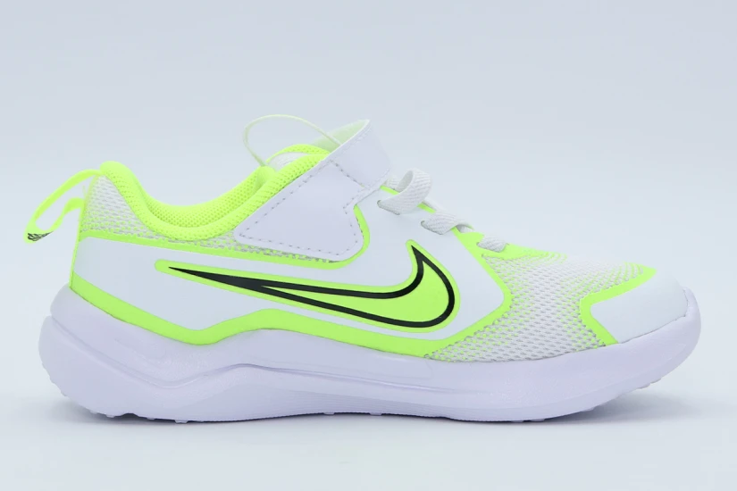 Nike Cosmic Runner Βρεφικά Αθλητικά Παπούτσια Λευκά, Λαχανί, Μαύρα
