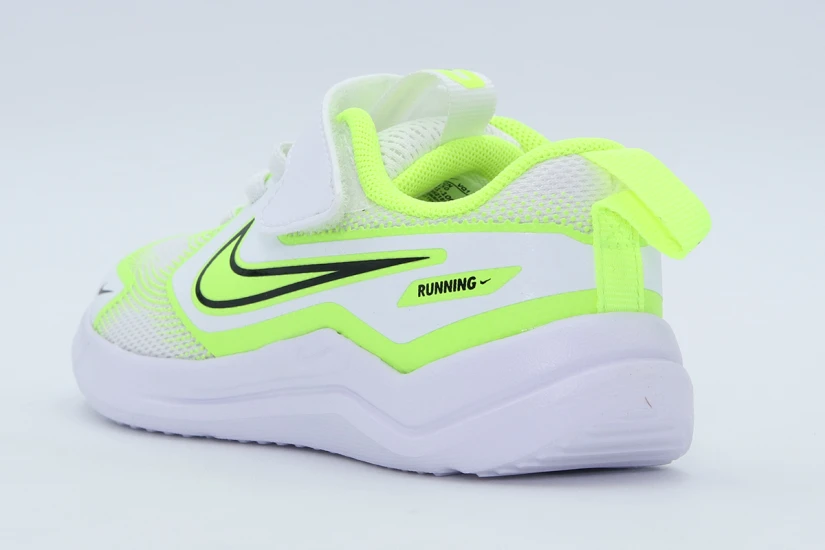 Nike Cosmic Runner Βρεφικά Αθλητικά Παπούτσια Λευκά, Λαχανί, Μαύρα