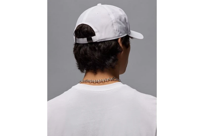 Jordan Rise Structured Metal Jumpman Καπέλο Strapback Λευκό