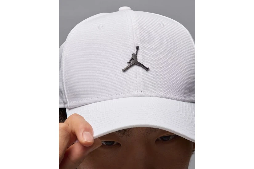 Jordan Rise Structured Metal Jumpman Καπέλο Strapback Λευκό