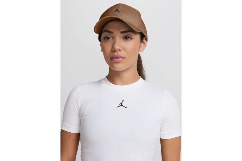Jordan Rise Structured Metal Jumpman Καπέλο Strapback Μπεζ, Ασημί