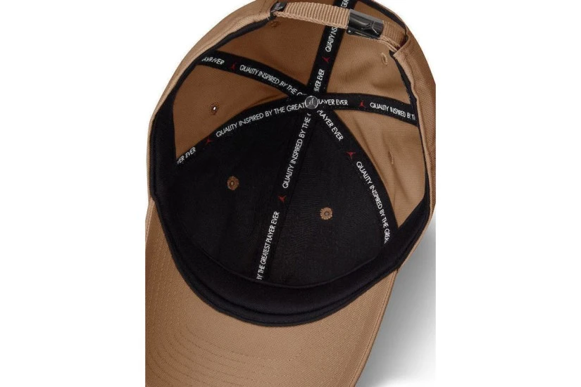 Jordan Rise Structured Metal Jumpman Καπέλο Strapback Μπεζ, Ασημί