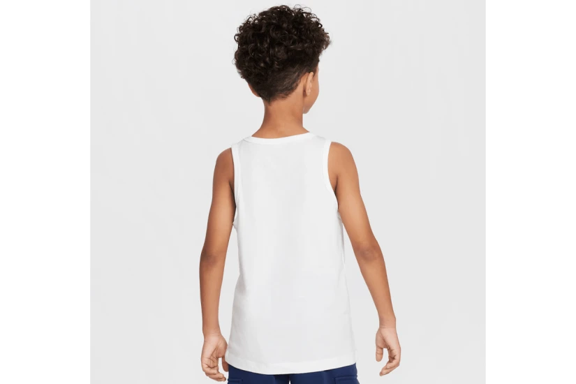 Nike Sportswear Παιδική Αμάνικη Μπλούζα Λευκή