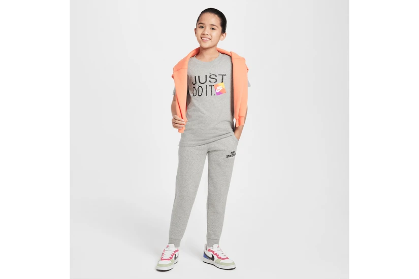 Nike Sportswear Παιδικό Κοντομάνικο T-Shirt Γκρι 