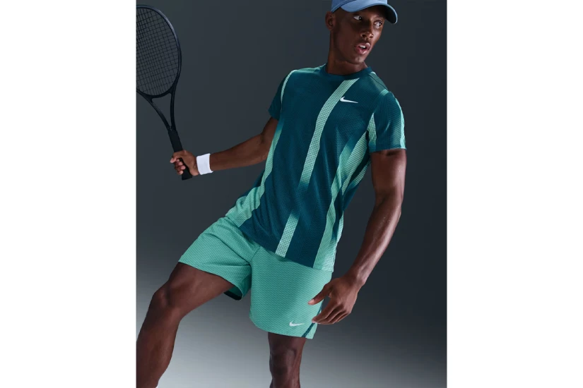 Nike Court Victory Tennis Ανδρικό Κοντομάνικο T-Shirt Μπλε, Βεραμάν