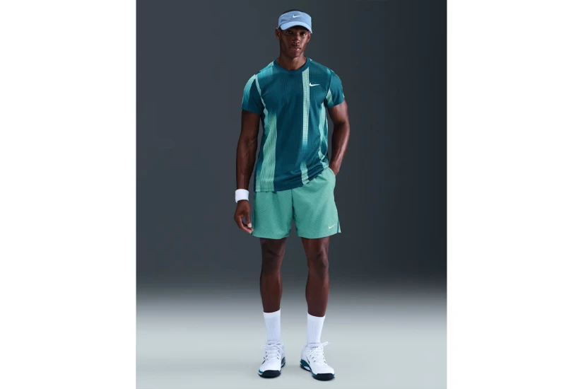 Nike Court Victory Tennis Ανδρικό Κοντομάνικο T-Shirt Μπλε, Βεραμάν