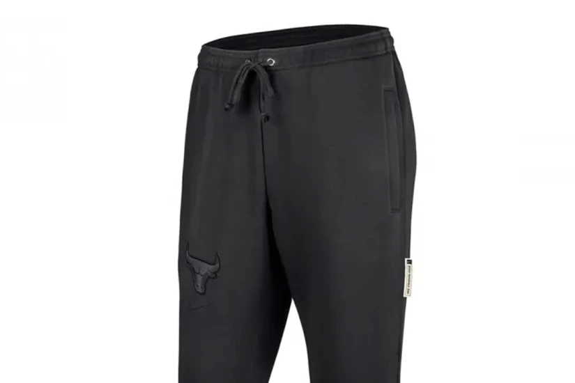 Nike NBA Chicago Bulls Standard Issue Ανδρικό Παντελόνι Φόρμας Μαύρο