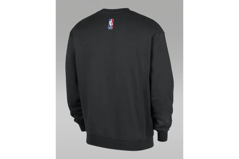 Jordan NBA Milwaukee Bucks Fleece Ανδρική Μακρυμάνικη Μπλούζα με Λαιμόκοψη 