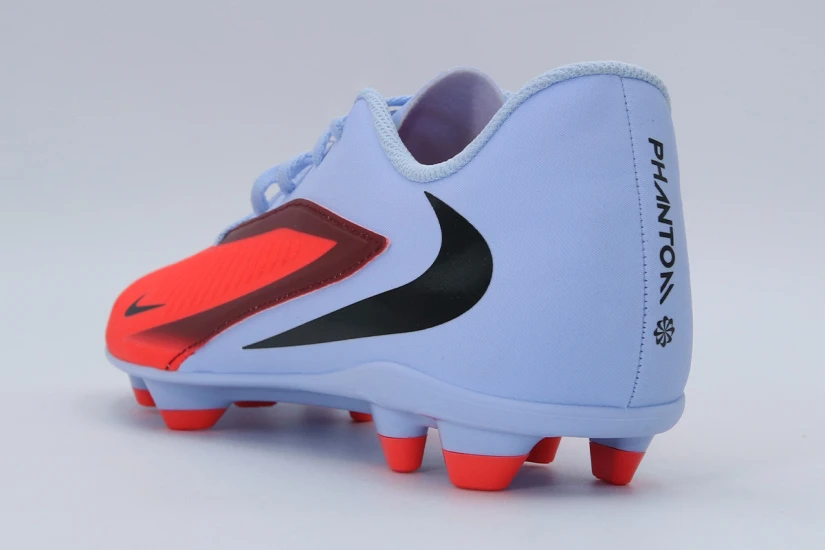 Nike Phantom 6 Low Club Ανδρικά Ποδοσφαιρικά Παπούτσια Κοραλλί, Σιέλ