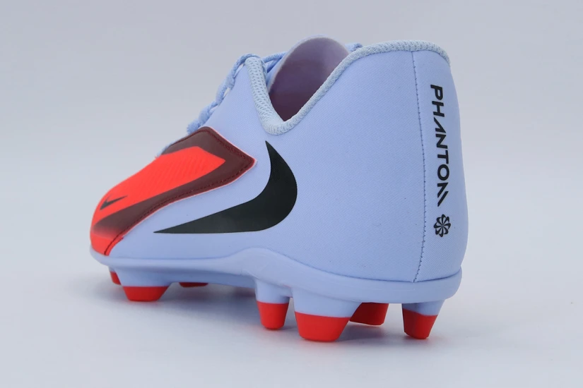 Nike Phantom 6 Low Club Παιδικά Ποδοσφαιρικά Παπούτσια Κοραλλί, Σιέλ