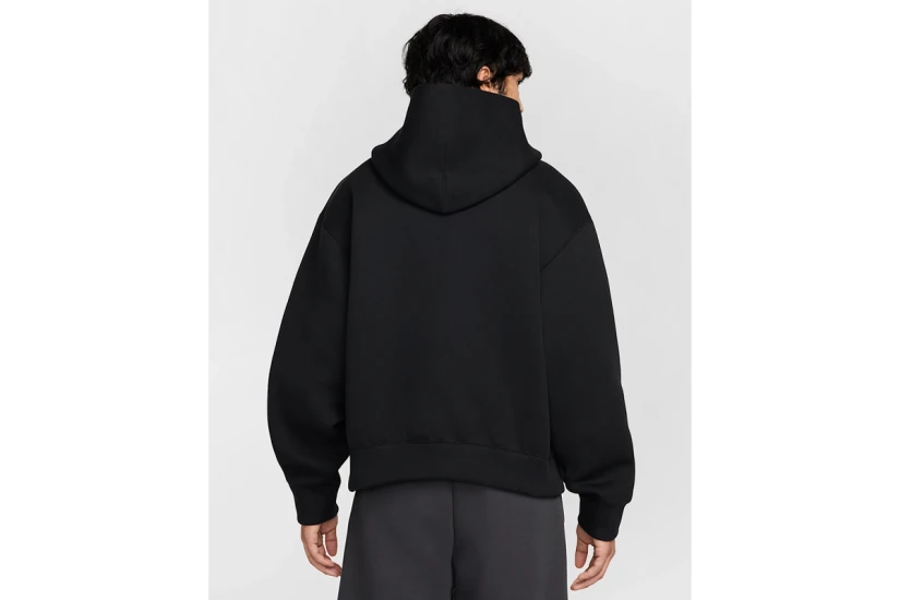 Nike Tech Ανδρικό Φούτερ με Κουκούλα Μαύρο