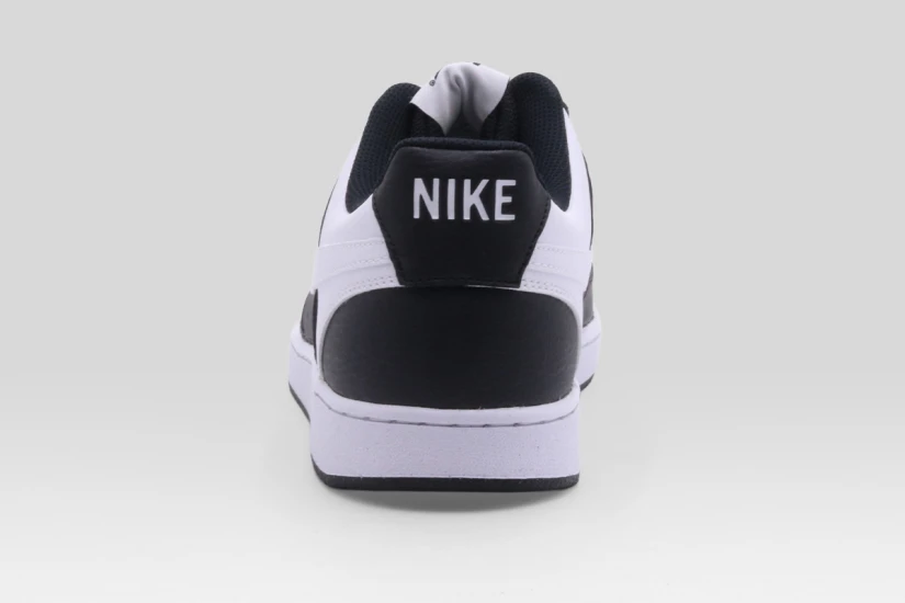 Nike Court Vision Low Ανδρικά Sneakers Μαύρα, Λευκά