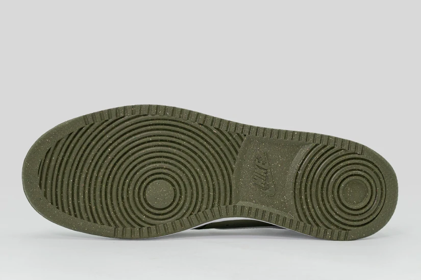 Nike Court Vision Low Ανδρικά Sneakers Λευκά, Λαδί