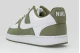 Nike Court Vision Low Ανδρικά Sneakers Λευκά, Λαδί