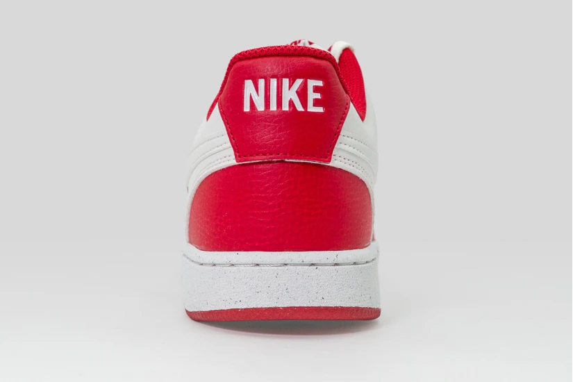 Nike Court Vision Low Ανδρικά Sneakers Κόκκινα, Λευκά