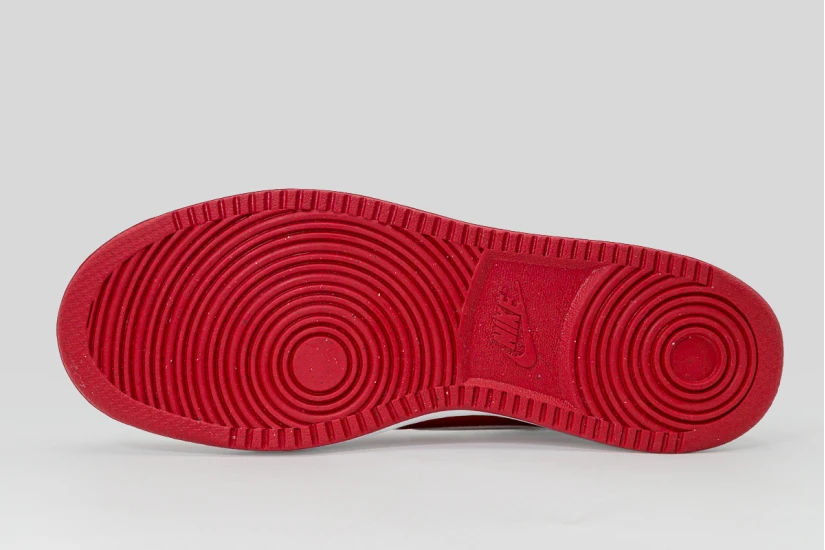 Nike Court Vision Low Ανδρικά Sneakers Κόκκινα, Λευκά