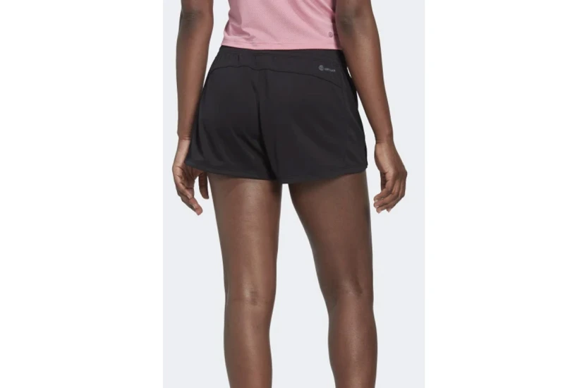 Adidas Performance Pacer 3-Bar Knit Γυναικείο Αθλητικό Σορτς Μαύρο