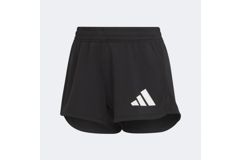 Adidas Performance Pacer 3-Bar Knit Γυναικείο Αθλητικό Σορτς Μαύρο
