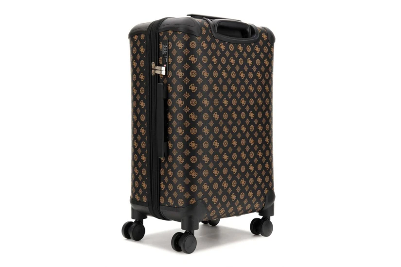 Guess Wilder Travel Βαλίτσα Ταξιδιού Καφέ