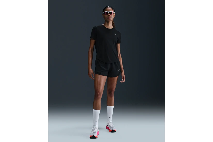 Nike Dri-FIT Tempo Γυναικείο Κοντομάνικο T-Shirt Μαύρο