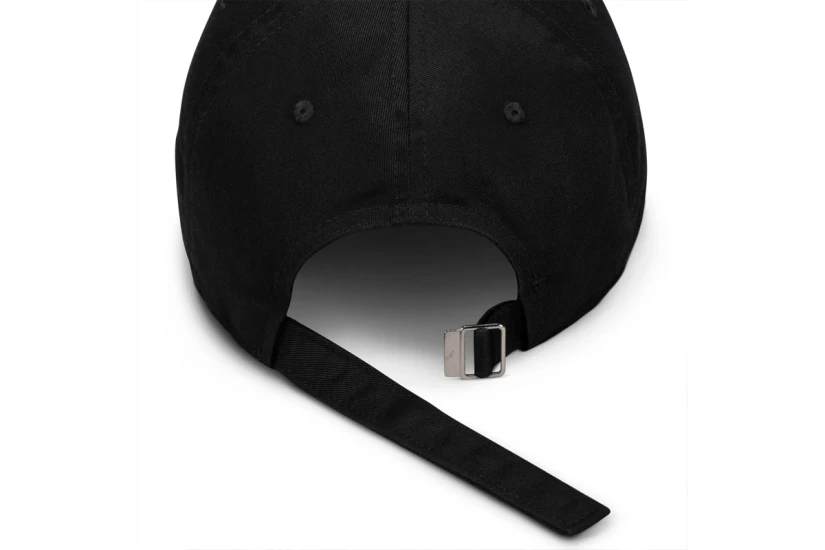 Jordan Club Unstructured Curved-Bill Καπέλο Strapback Μαύρο