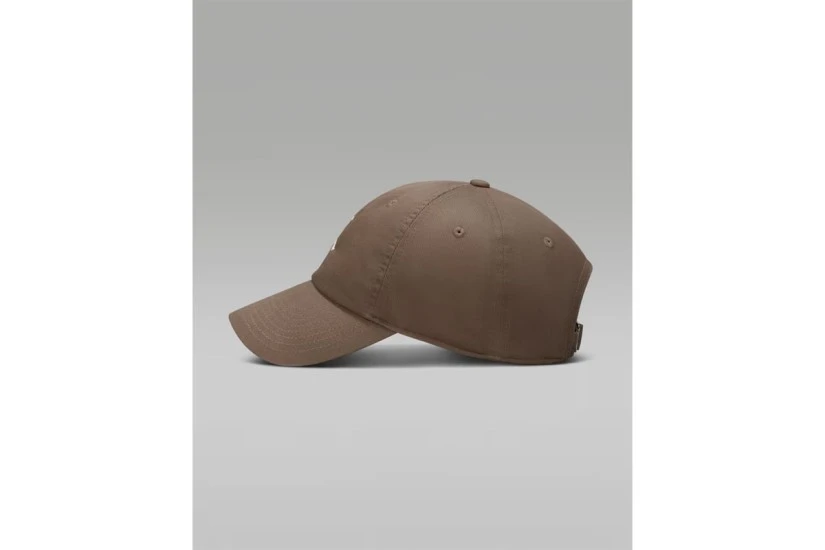 Jordan Club Unstructured Curved-Bill Unisex Καπέλο Strapback Καφέ, Λευκό