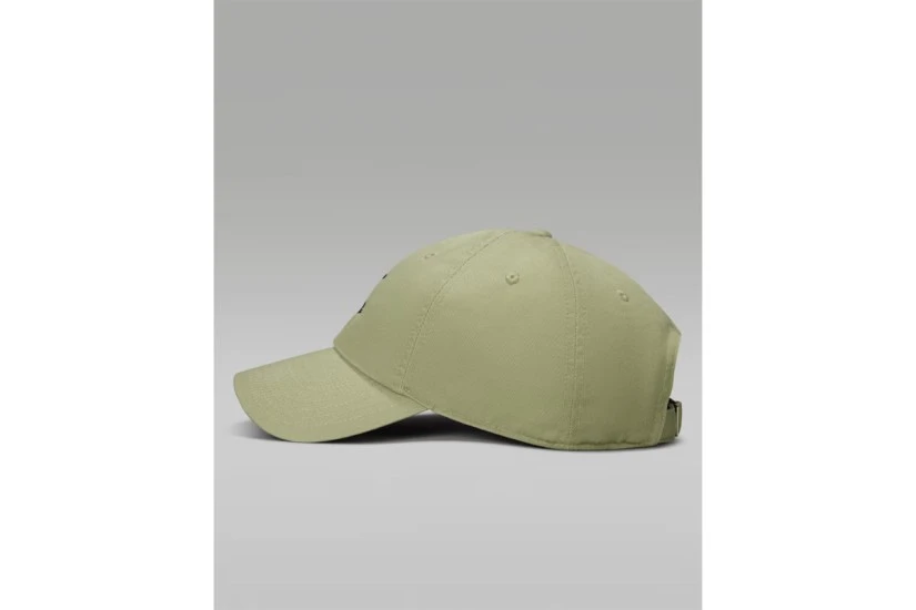 Jordan Club Unstructured Curved-Bill Unisex Καπέλο Strapback Λαδί, Μαύρο