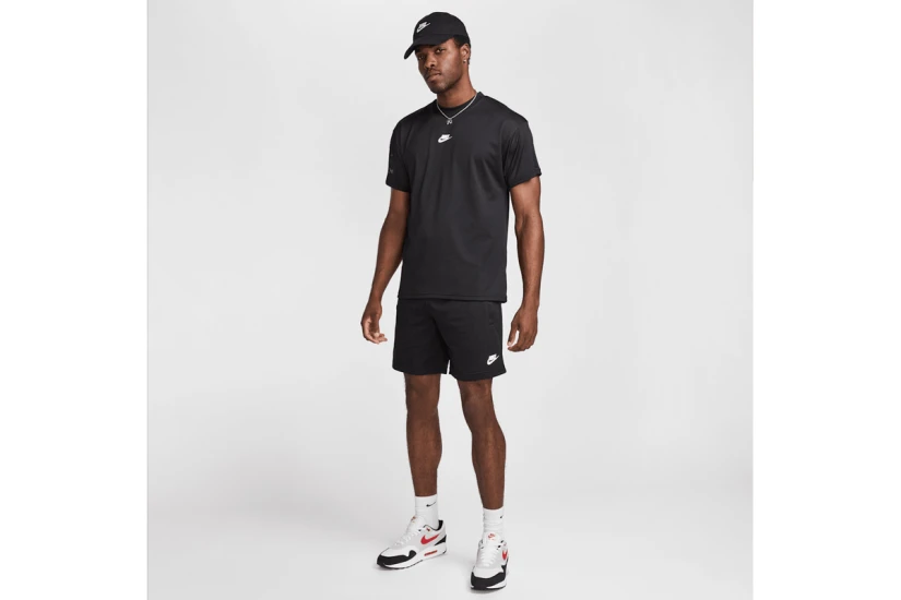 Nike Sportswear Mesh Ανδρική Αθλητική Βερμούδα Μαύρη