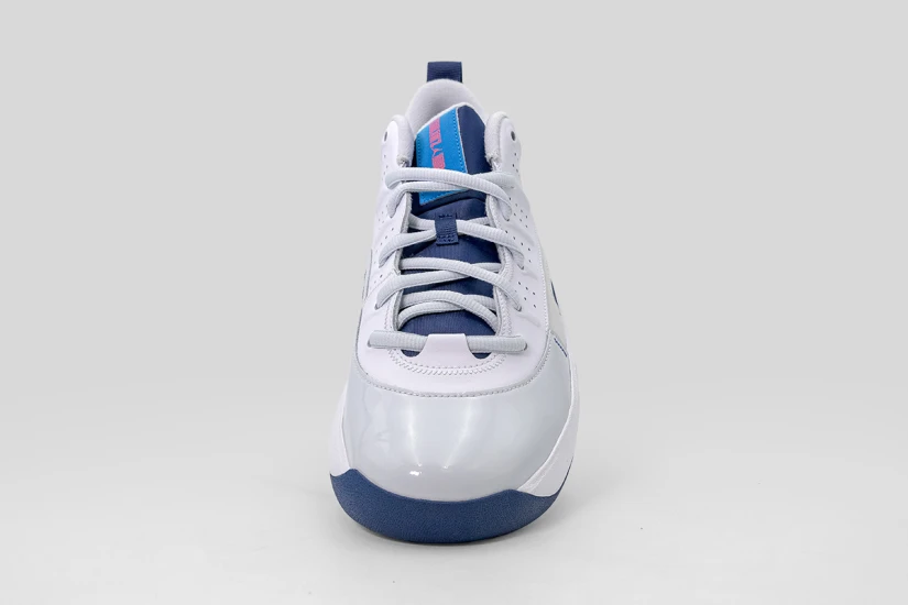 Jordan Max Aura 7 Ανδρικά Sneakers Λευκά, Μπλε, Γκρι Ανοιχτό