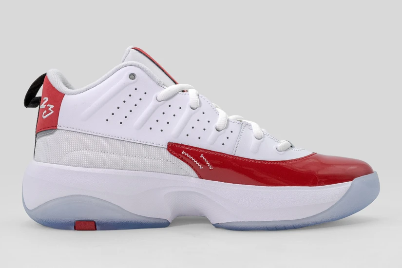 Jordan Max Aura 7 Ανδρικά Sneakers Λευκά, Κόκκινα