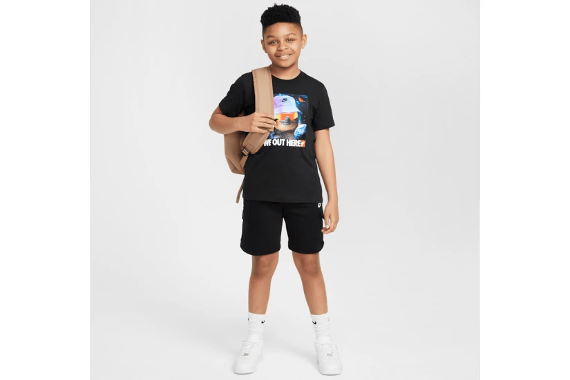 Nike Sportswear Παιδικό Κοντομάνικο T-Shirt Μαύρο