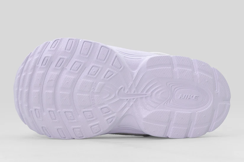 Nike V5 RNR Βρεφικά Sneakers Γκρι Ανοιχτό, Χρυσά, Λευκά