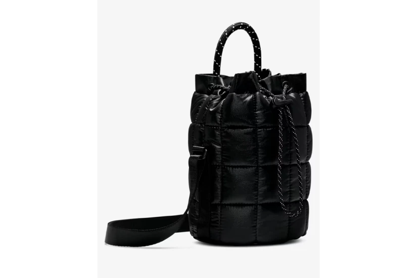 Nike Sportswear Puffle Μικρή Τσάντα Tote Μαύρη 3L