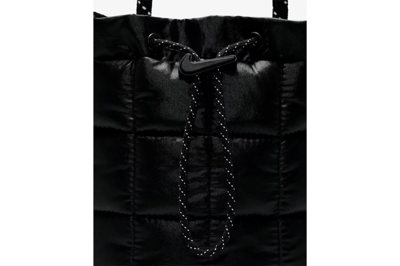 Nike Sportswear Puffle Μικρή Τσάντα Tote Μαύρη 3L