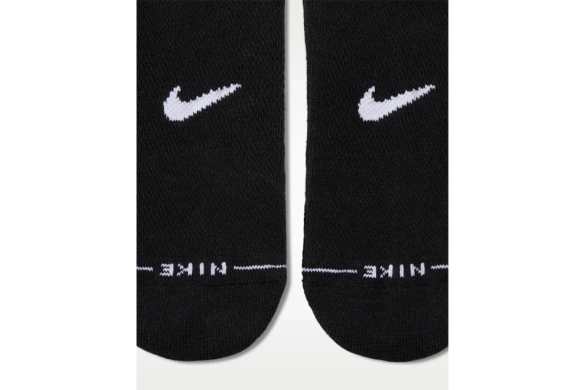 Nike Everyday Elevated No Show Κάλτσες κάτω από τον Αστράγαλο Μαύρες 3 Ζευγάρια