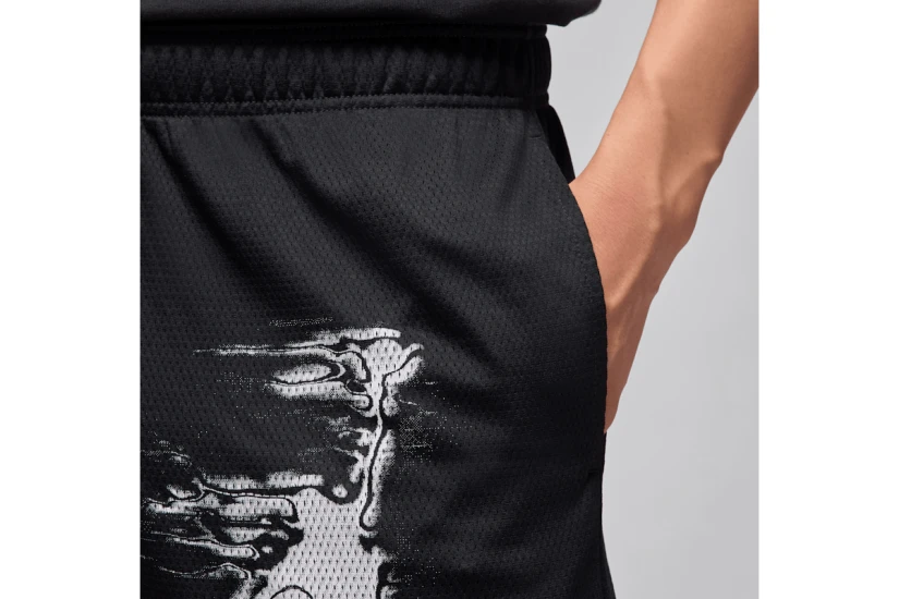 Jordan Sport Dri-FIT Graphic Ανδρική Μπασκετική Βερμούδα Μαύρη
