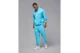 Jordan Sport Crossover Fleece Ανδρικό Φούτερ με Κουκούλα Γαλάζιο