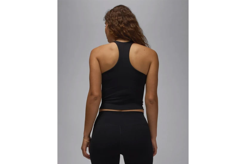 Jordan Sport Dri-FIT Γυναικεία Αμάνικη Μπλούζα Μαύρη