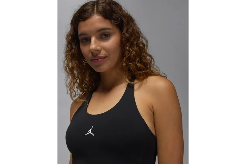 Jordan Sport Dri-FIT Γυναικεία Αμάνικη Μπλούζα Μαύρη