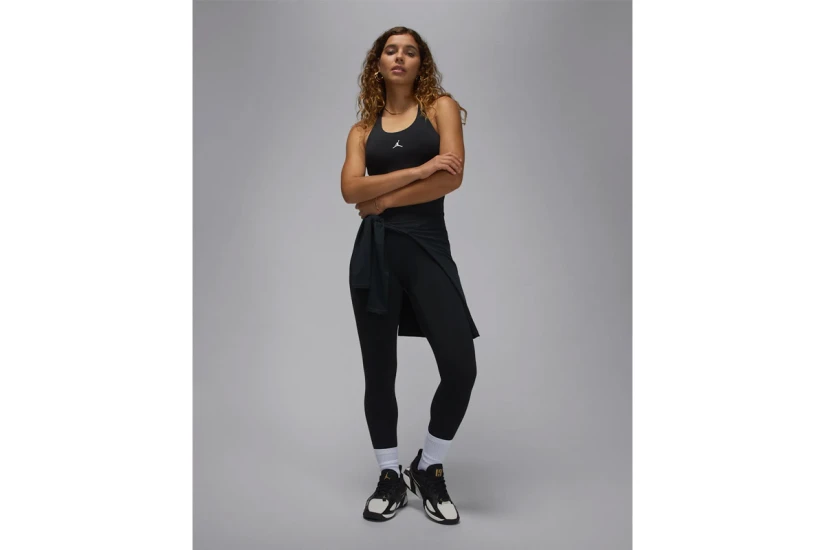 Jordan Sport Dri-FIT Γυναικεία Αμάνικη Μπλούζα Μαύρη