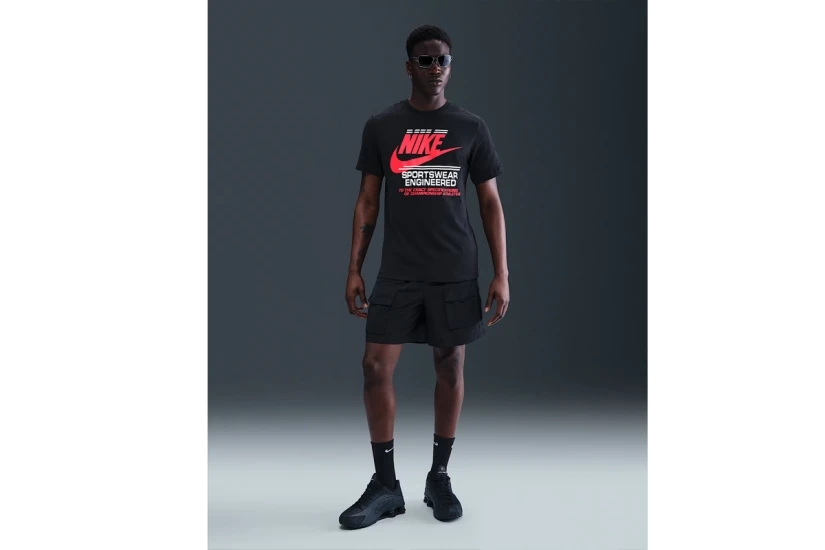 Nike Sportswear Ανδρικό Κοντομάνικο T-Shirt Μαύρο