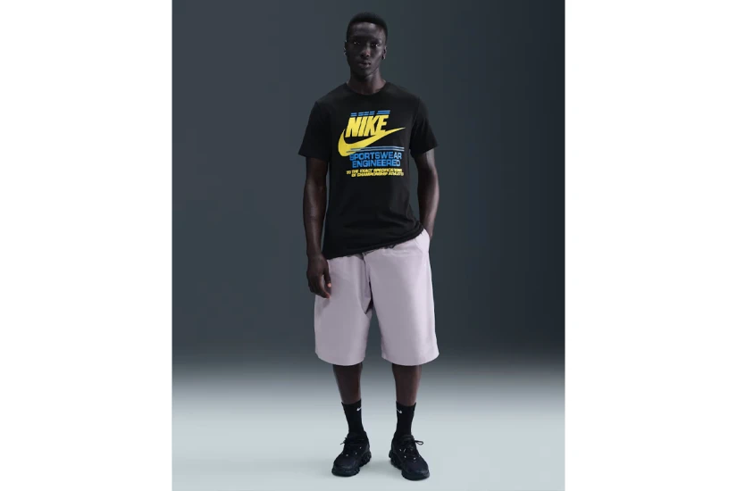 Nike Sportswear Ανδρικό Κοντομάνικο T-Shirt Μαύρο
