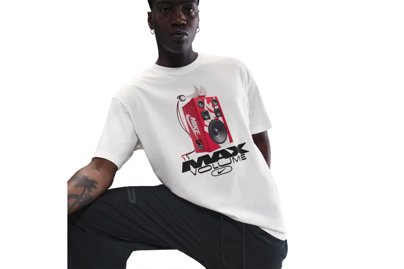 Nike Sportswear Max90 Ανδρικό Κοντομάνικο T-Shirt Λευκό