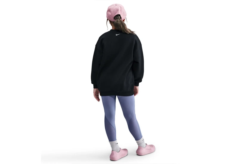 Nike Sportswear Club Παιδική Μακρυμάνικη Μπλούζα Μαύρη