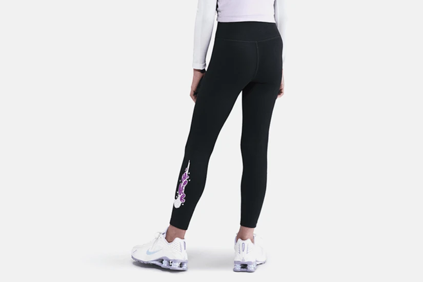 Nike Sportswear Γυναικείο Μακρύ Κολάν Μαύρο