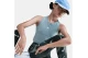 Nike Pro Mid-Rise Dri-FIT Μακρύ Κολάν Μαύρο, Λευκό