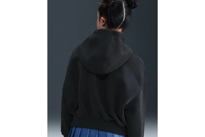 Nike Sportswear Club Fleece Παιδικό Φούτερ με Κουκούλα Μαύρο