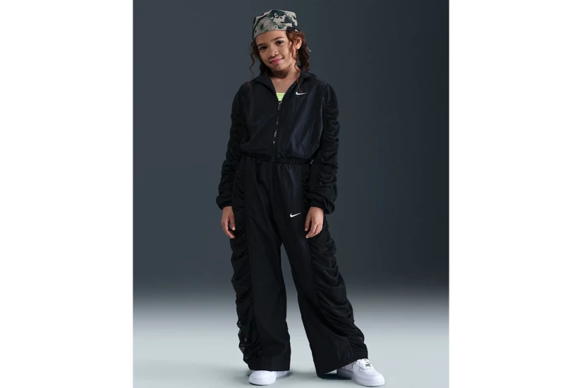 Nike Sportswear Woven Παιδικό Μπουφάν Μαύρο