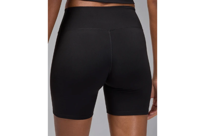 Jordan Sport Dri-Fit High-Waisted Γυναικείο Κοντό Κολάν Μαύρο