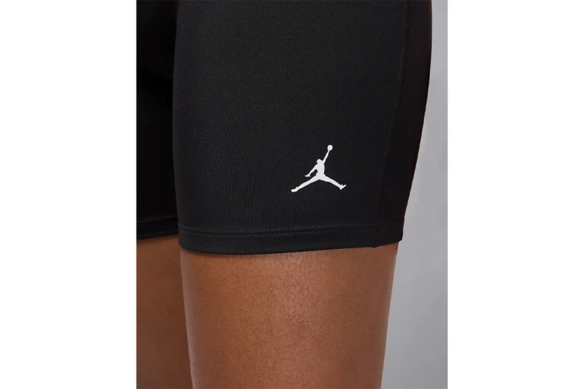 Jordan Sport Dri-Fit High-Waisted Γυναικείο Κοντό Κολάν Μαύρο